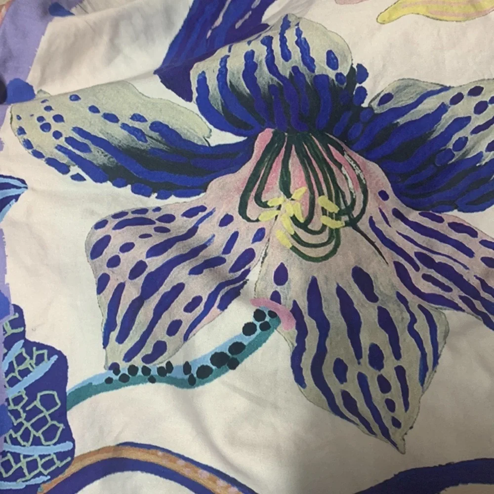 Anthropologie Sarah Gordon organic sateen eurosham x1 new w out of package